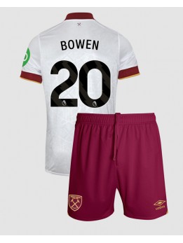 West Ham United Jarrod Bowen #20 Dječji Rezervni Dres kompleti 2024-25 Kratak Rukavima (+ kratke hlače)